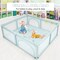 Large Infant Baby Playpen Safety Play Center Yard with 50 Ocean Balls
